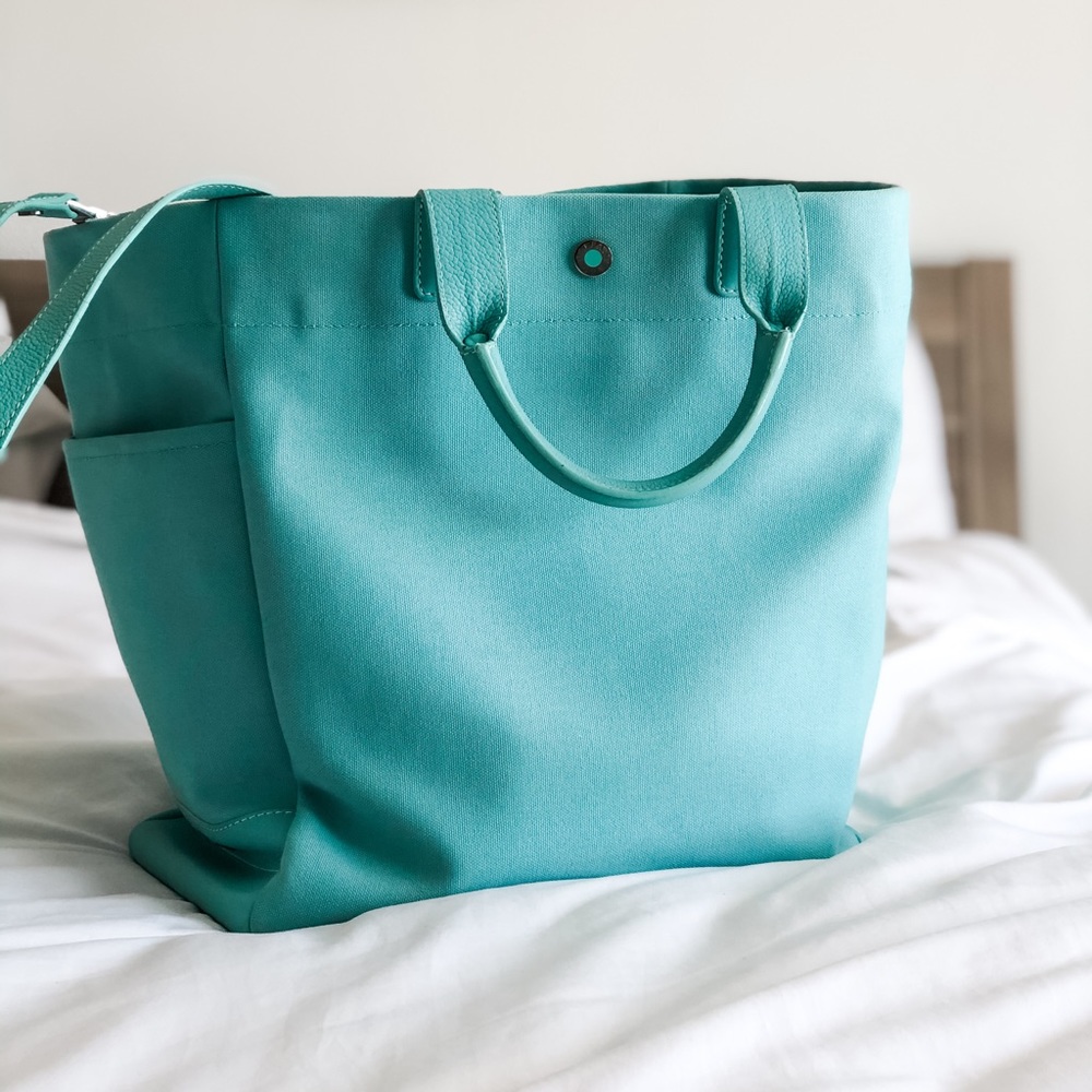 Tiffany & Co. Lindy Tote Canvas Bag